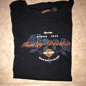 Large vintage women’s Harley Davidson tee